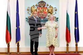 Румен Радев - Мартина Фийни - орден „Мадарски конник“