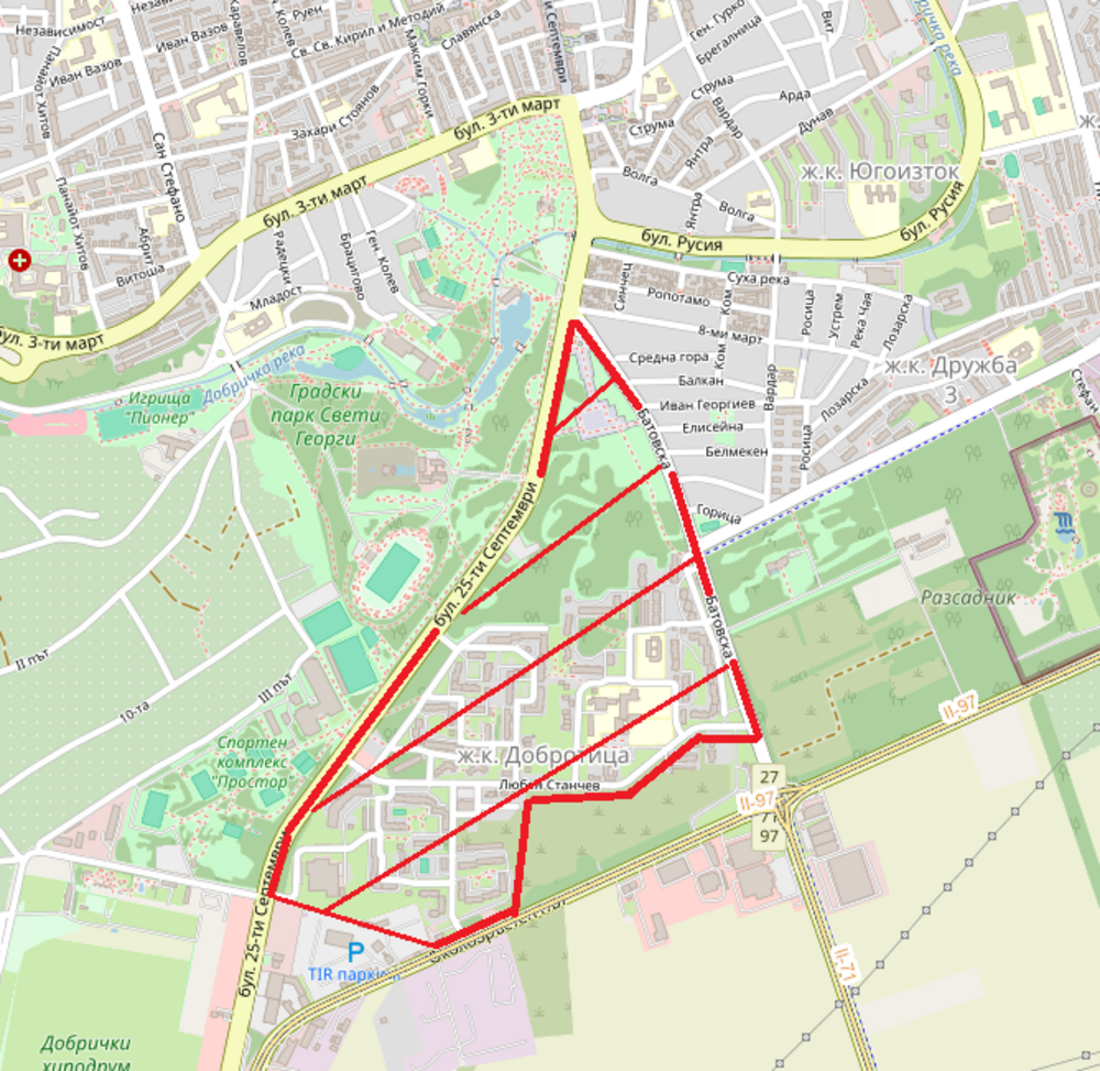 Община Добрич: Ремонтни дейности от 31.07. – 03.08.2024 г.