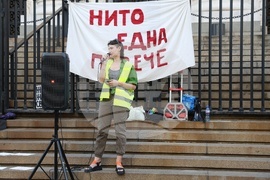 "Нито една повече" - протест срещу насилието над жени