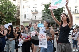 "Нито една повече" - протест срещу насилието над жени