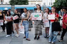 "Нито една повече" - протест срещу насилието над жени