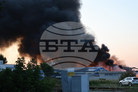 Село Царацово - предприятие за преработка на отпадъци - пожар