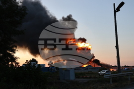 Село Царацово - предприятие за преработка на отпадъци - пожар