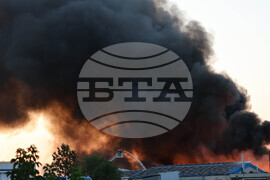 Село Царацово - предприятие за преработка на отпадъци - пожар