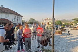 Село Струмяни - пожар