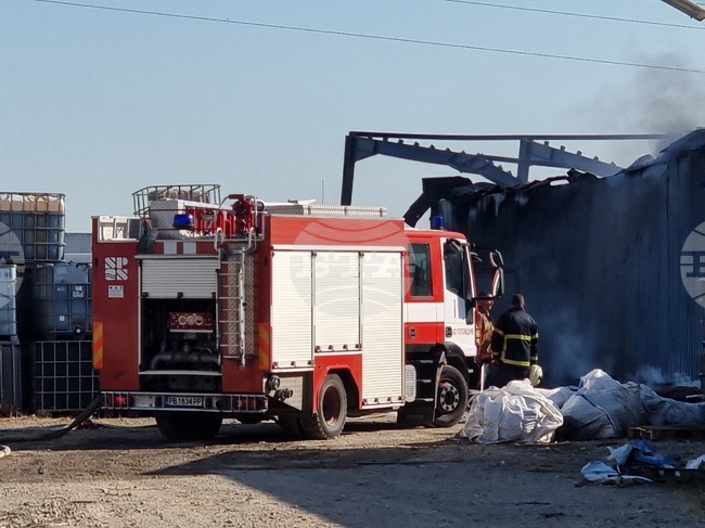 Пловдив - Царацово - пожар