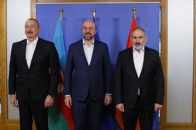 АРМЕНПРЕС: Председателят на Европейския съвет ще поднови усилията си за постигане на траен мир в Южен Кавказ