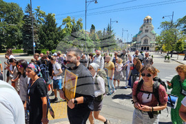 Поклоннически поход „Рилският чудотворец" - начало - храм „Света София "