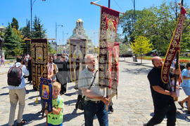Поклоннически поход „Рилският чудотворец" - начало - храм „Света София "