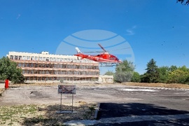 Монтана - хеликоптерна площадка - откриване