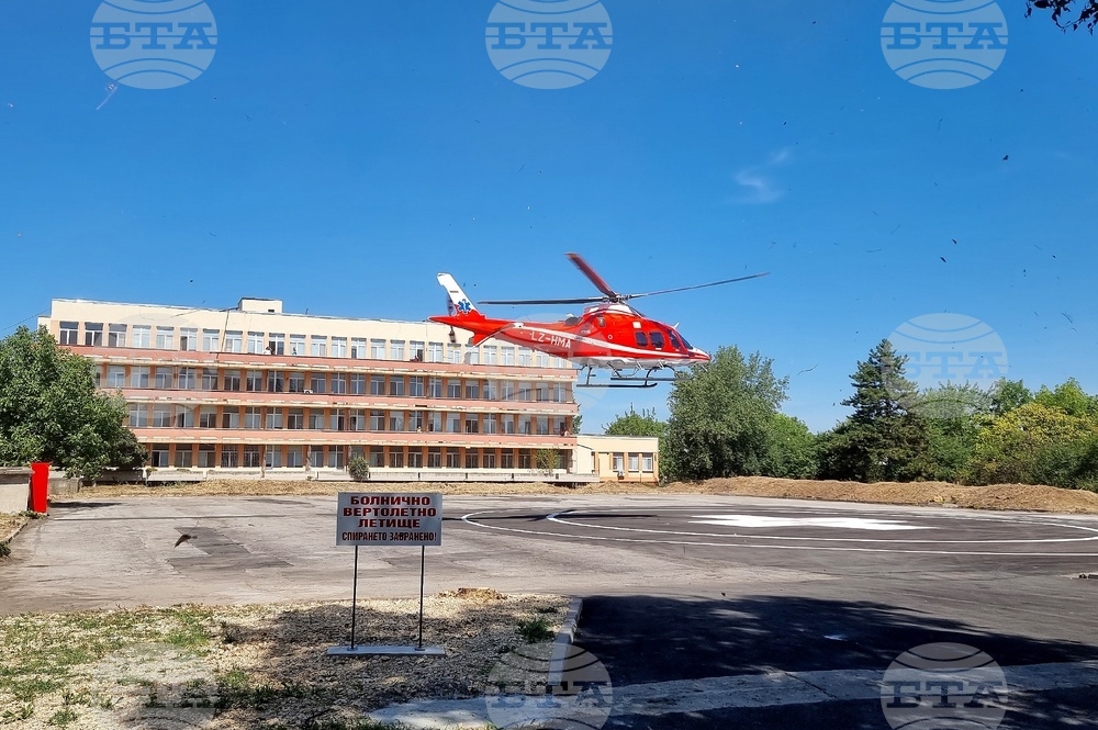 Бебе с черепно-мозъчна травма е транспортирано с въздушна линейка от Монтана към „Пирогов“ 
