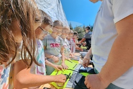 Узана - приключенски лагер - полицейска професия - запознаване