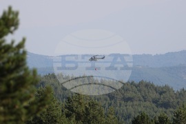 Село Сенокос - горски пожар