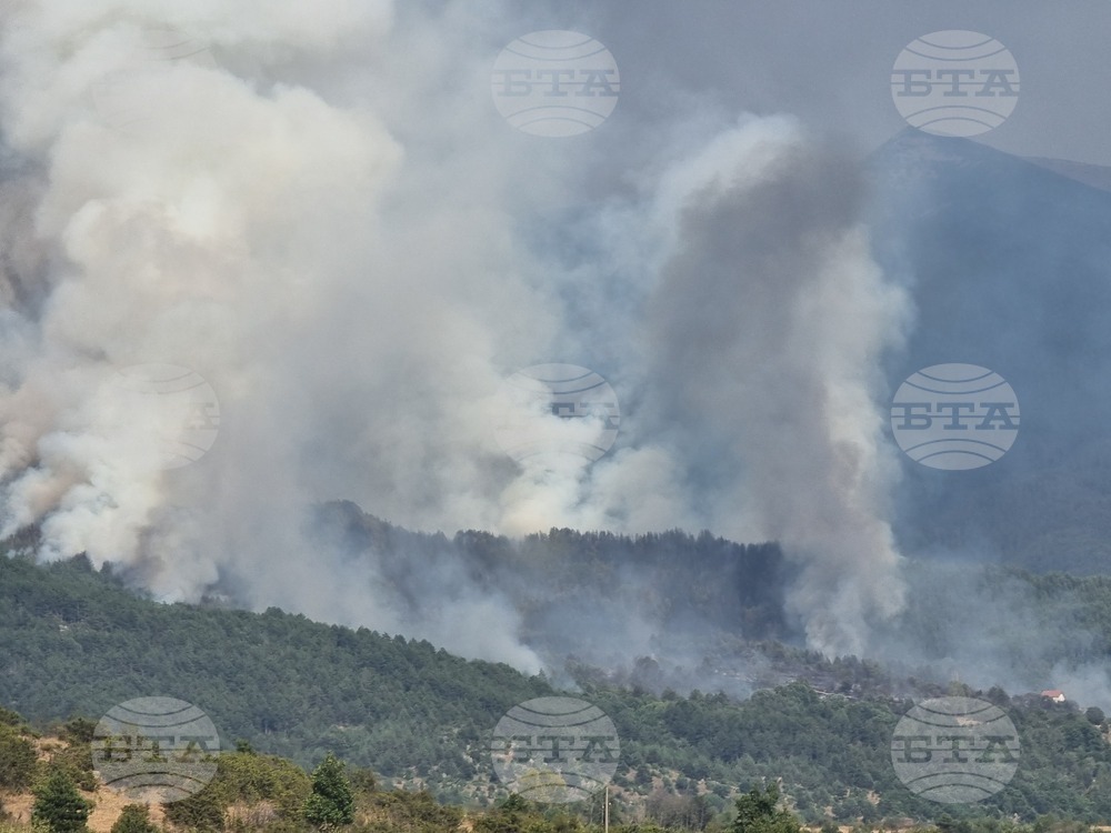 Three Major Fires Active in Blagoevgrad Region