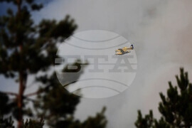 Село Сенокос - горски пожар