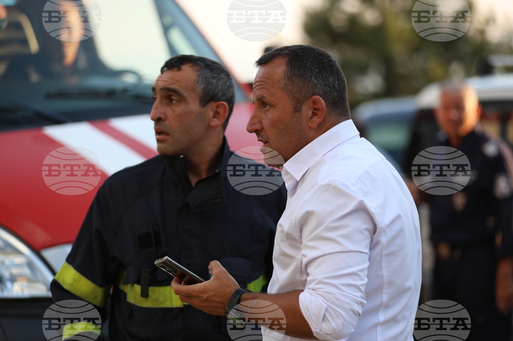 Област Благоевград - горски пожари - село Сенокос