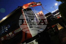 Автомобил е катастрофирал на бул. "Тодор Александров" в столицата