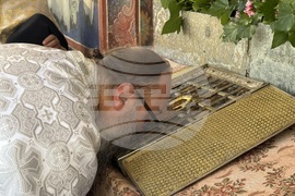 Адрианополският епископ Евлогий и монаси от Рилския манастир изнесоха Чудотворната икона на Света Богородица и отслужиха водосвет