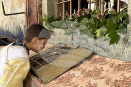 Адрианополският епископ Евлогий и монаси от Рилския манастир изнесоха Чудотворната икона на Света Богородица и отслужиха водосвет