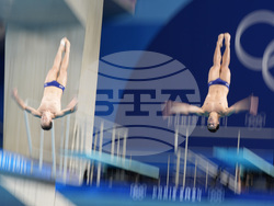 CORRECTION Paris Olympics Diving