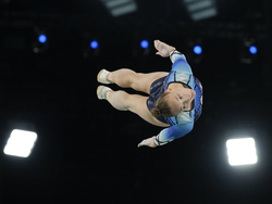 APTOPIX Paris Olympics Trampoline