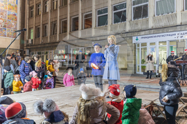 Габрово - коледна украса - светлини