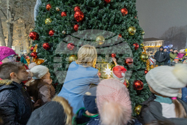 Габрово - коледна украса - светлини