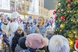 Габрово - коледна украса - светлини