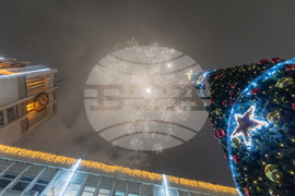 Габрово - коледна украса - светлини