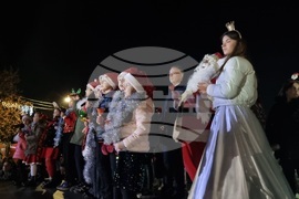 Кърджали - коледни светлини - тържество 