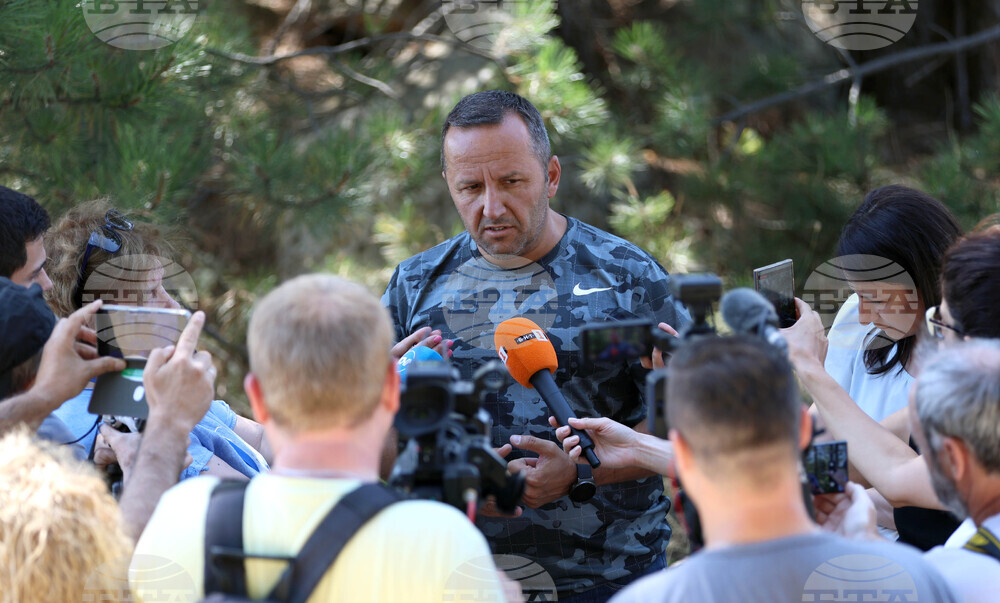 Село Сенокос - пожар - Георги Динев - брифинг