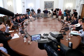 Парламент - ИТН - ПП-ДБ - среща