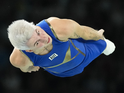 APTOPIX Paris Olympics Trampoline
