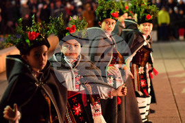 Разград - коледна елха - светлини