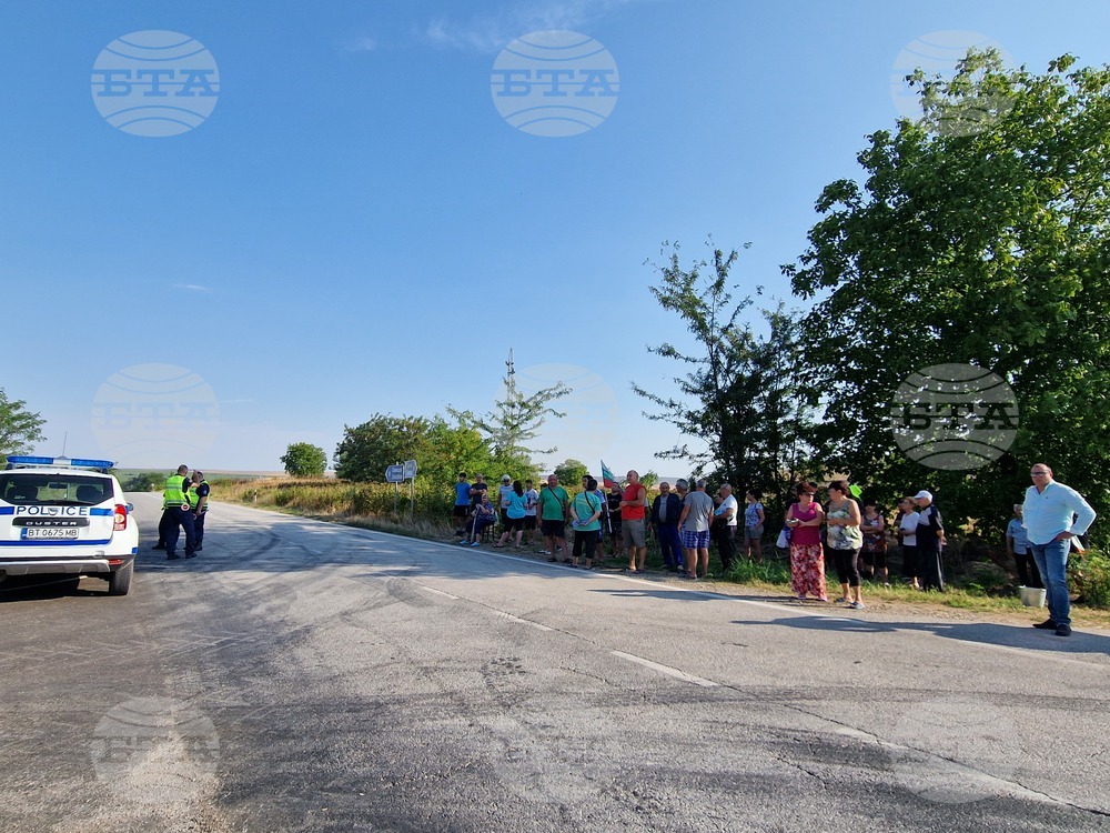 Село Хаджидимитрово - протест - безводие