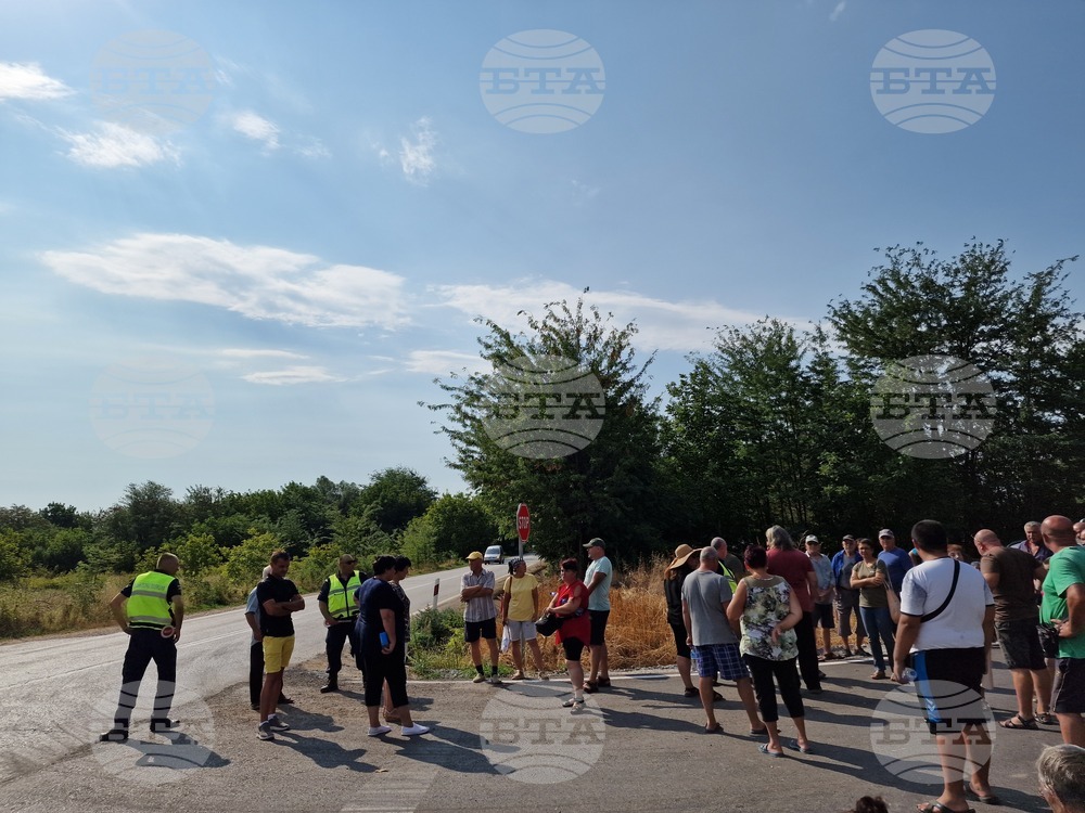 Село Хаджидимитрово - протест - безводие