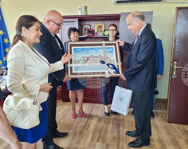 Видин - Кенет Мертен - посещение