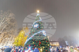 Габрово - коледна украса - светлини
