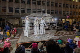 Габрово - коледна украса - светлини