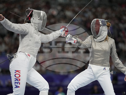 Paris Olympics Fencing