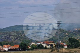 Село Ръждак - пожар