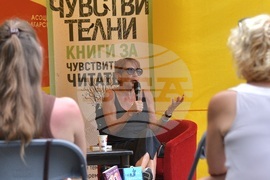 Варна - „Алея на книгата“ - разговор с Еми Барух