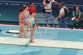 Франция - XXXIII Летни олимпийски игри - Валентина Георгиева - спортна гимнастика