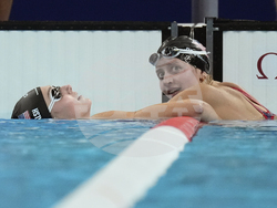 CORRECTION Paris Olympics Swimming