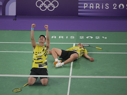 APTOPIX Paris Olympics Badminton