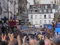 APTOPIX Paris Olympics Cycling