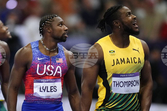 Спринтьорът от Ямайка Кишан Томпсън чака с нетърпение нов сблъсък с американеца Ноа Лайлс