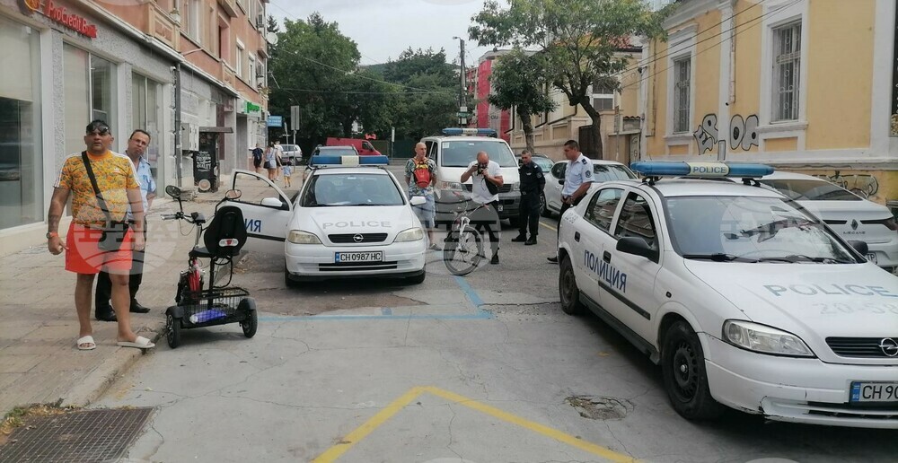Продължават проверките за нарушители с велосипеди и тротинетки по пешеходната зона в Сливен