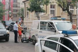 Сливен - пешеходна зона - полиция - акция