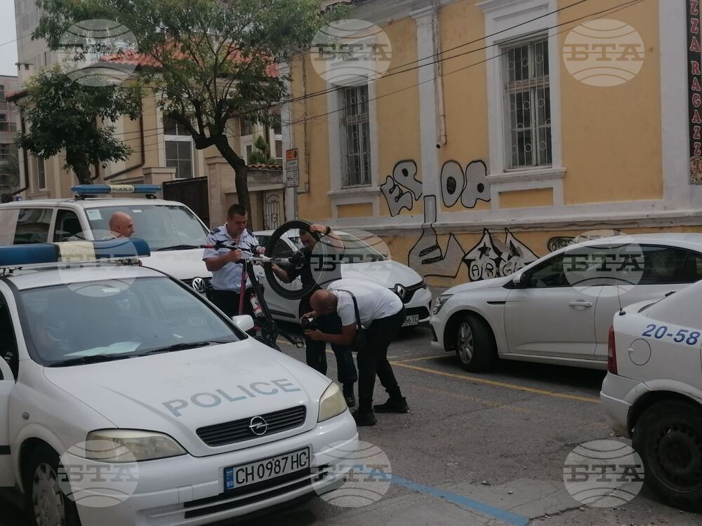 Сливен - пешеходна зона - полиция - акция